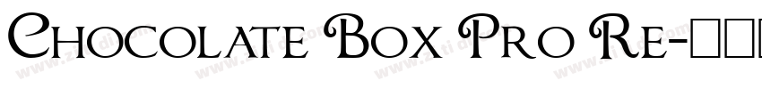 Chocolate Box Pro Re字体转换